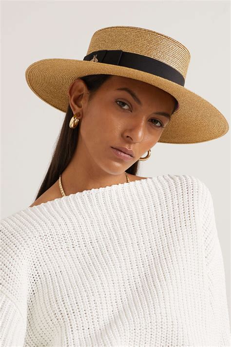 gucci straw hat vogue